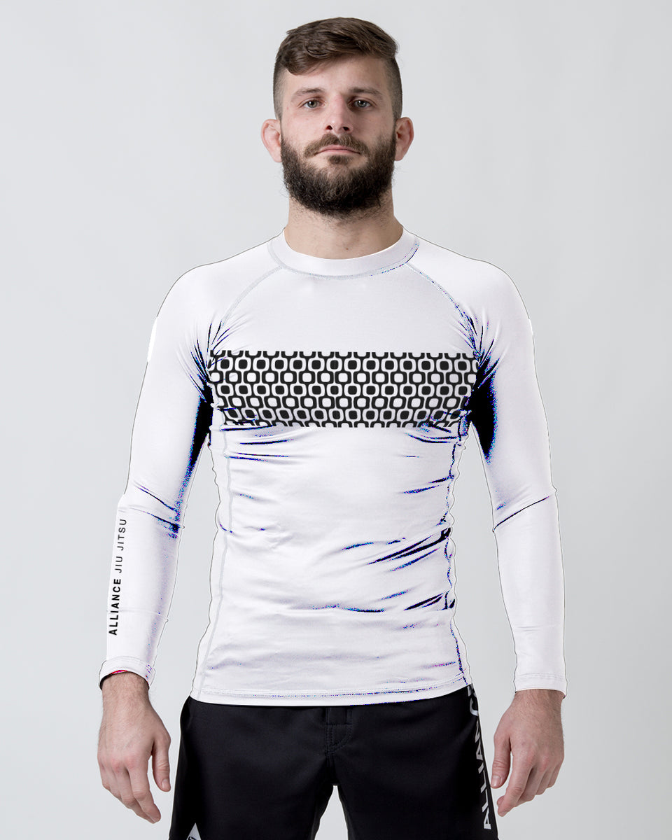 Alliance 30th Anniversary Rash Guard White Alliance Jiu Jitsu Store