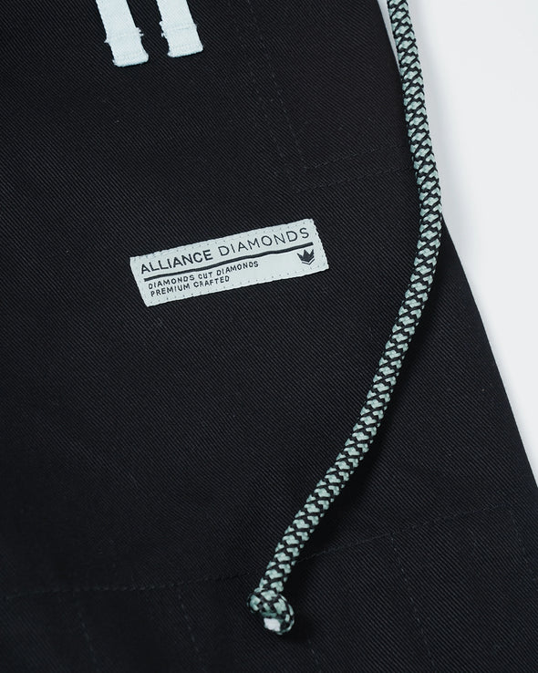 Diamonds Women Jiu Jitsu Gi - Black