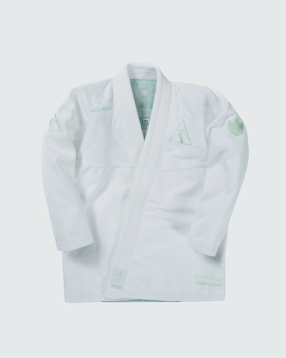 Diamonds Women Jiu Jitsu Gi - White