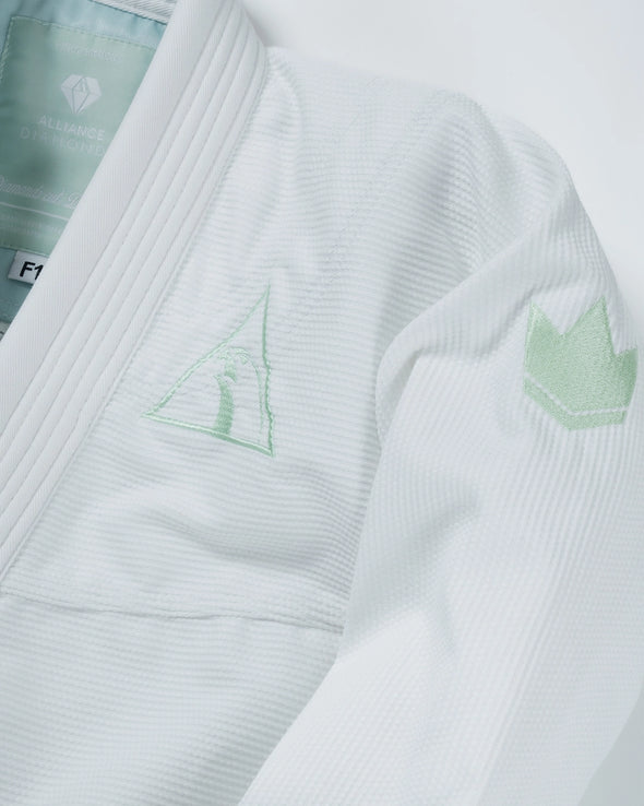 Diamonds Women Jiu Jitsu Gi - White