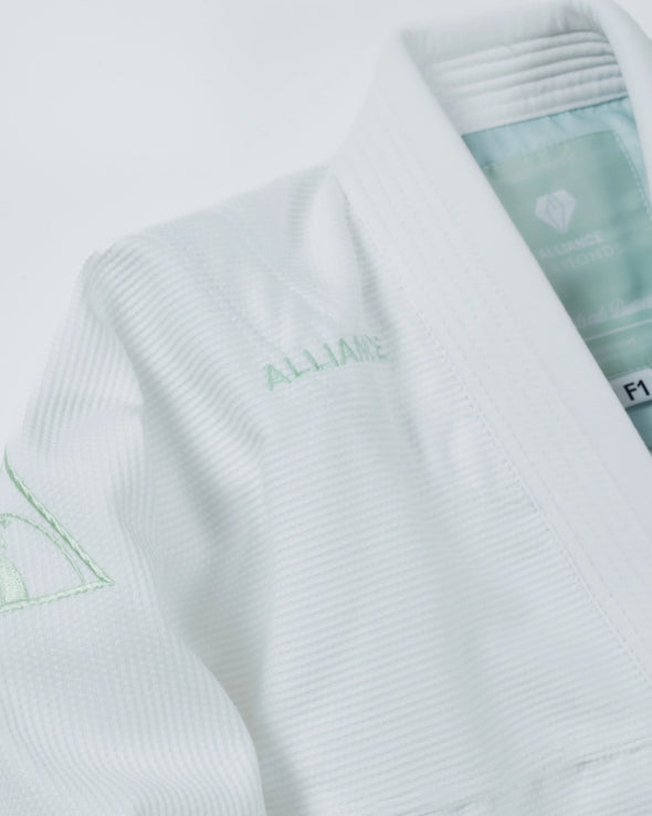 Diamonds Women Jiu Jitsu Gi - White