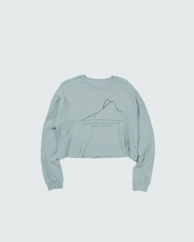 Hills Women's Crop Sweater