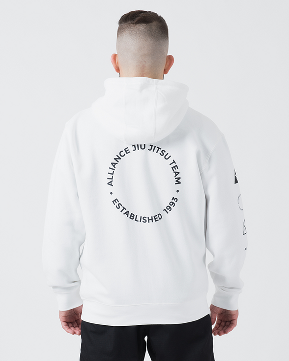 Champion white zip hoodie best sale