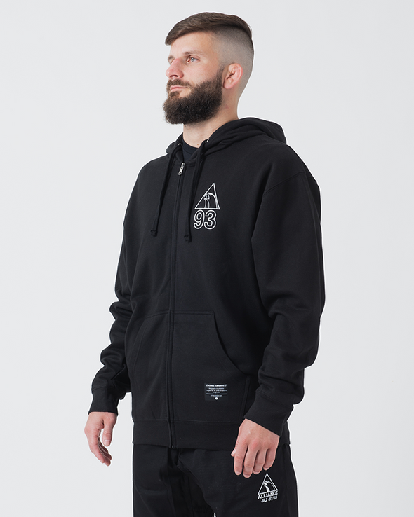 93 Zip Up Hoodie