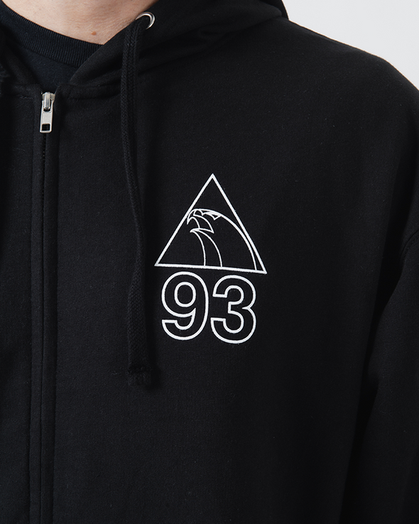 93 Zip Up Hoodie