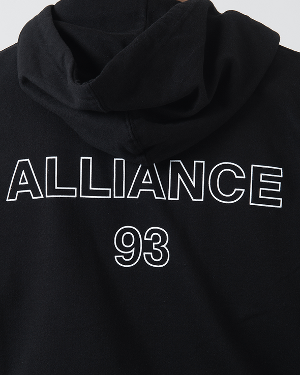 93 Zip Up Hoodie