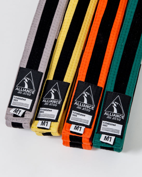 Alliance Youth Competition Belts -Black Stripe